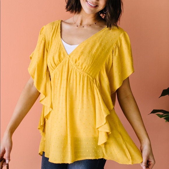 Fly Away Home Blouse in Dusty Teal - Picture 10 of 10